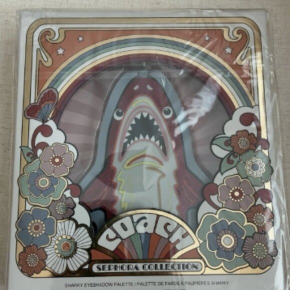 Coach X Sephora Sharky Shark eyeshadow Palette + FREE GIFTS🆕⌚📦🏃💨🚚 - Picture 6 of 16